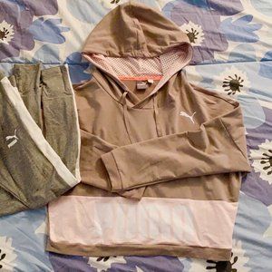 Puma DRI-FIT CROPPED SWEATSHIRT